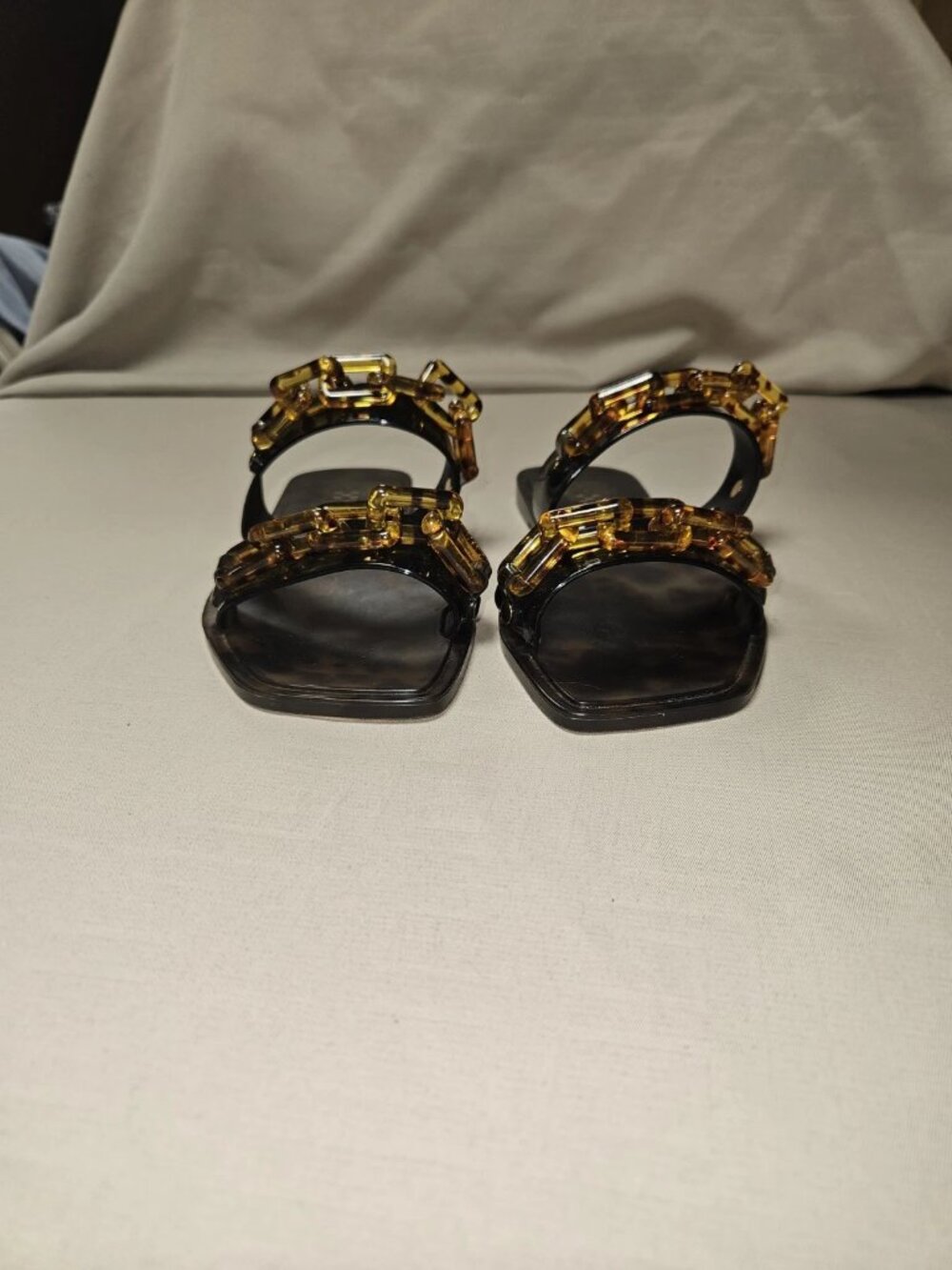 The Vince Camuto sandals are a stylish and trendy choice for women looking for a